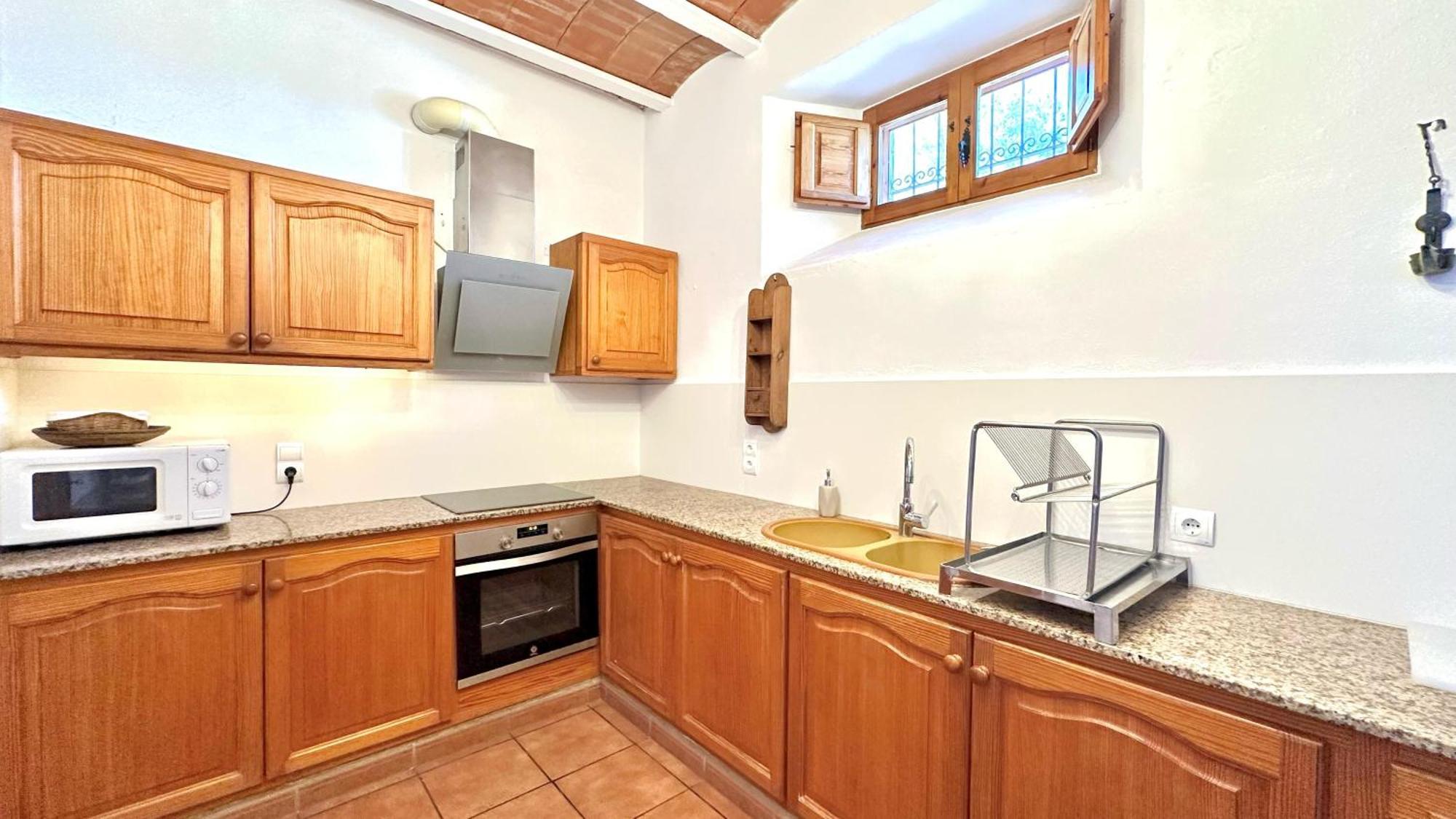 Casa Can Lluc Con Piscina, Jardin Y Vista Al Campo 산트 미켈 데 발란사트 외부 사진